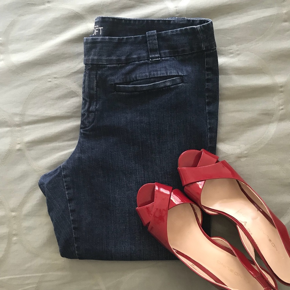 LOFT Modern Crop Capri Jean